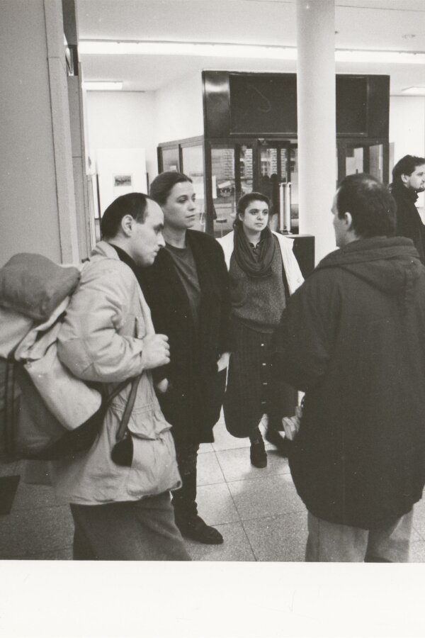 zleva Karel Rossí, Jitka Vitásková, pí. Rossí, Tomáš Rossí